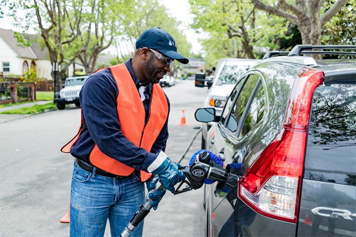 Roadside Mechanic at Work